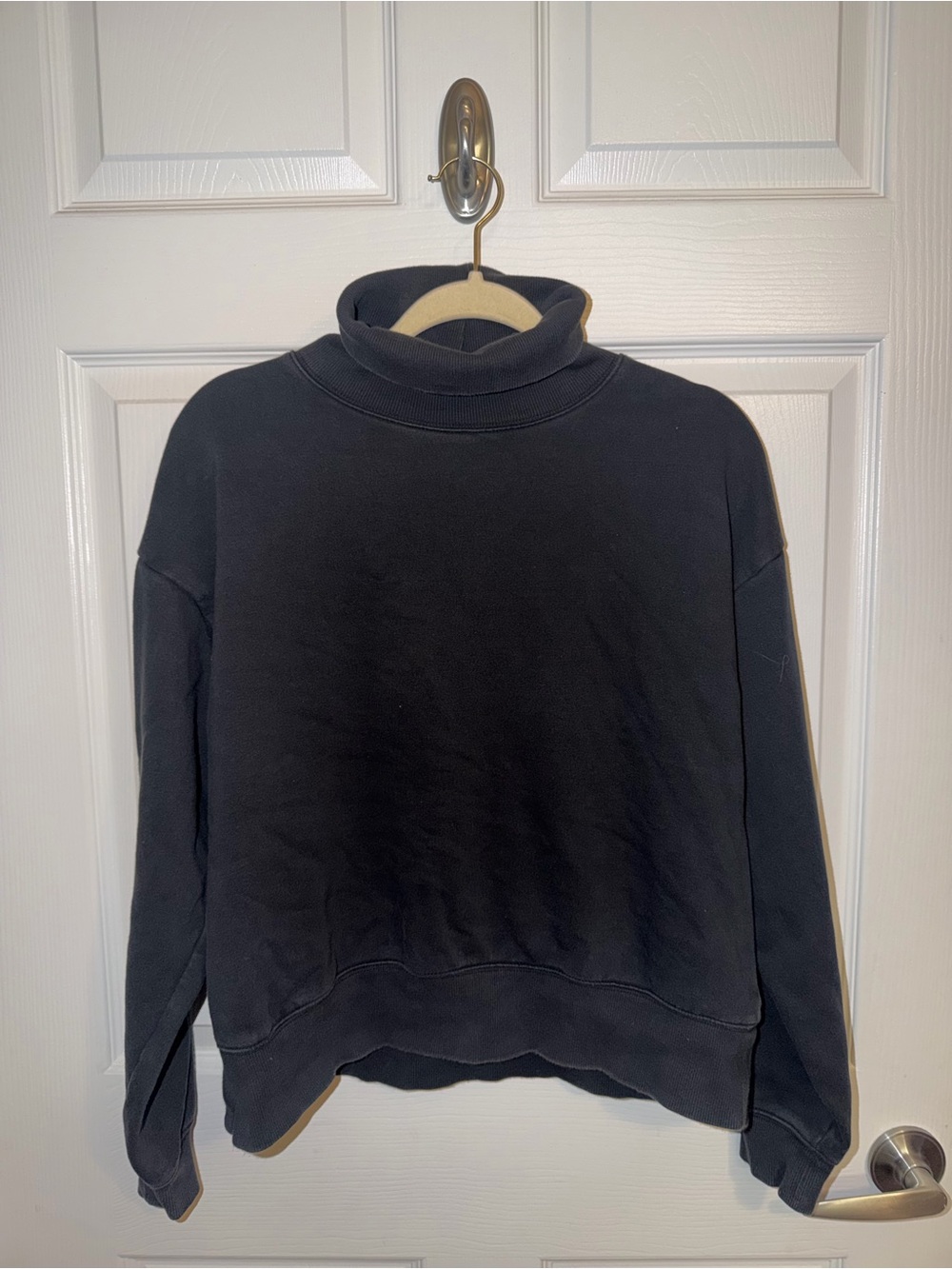 Calia - Women's Black Turtleneck Pullover Sweater 🤍✒️